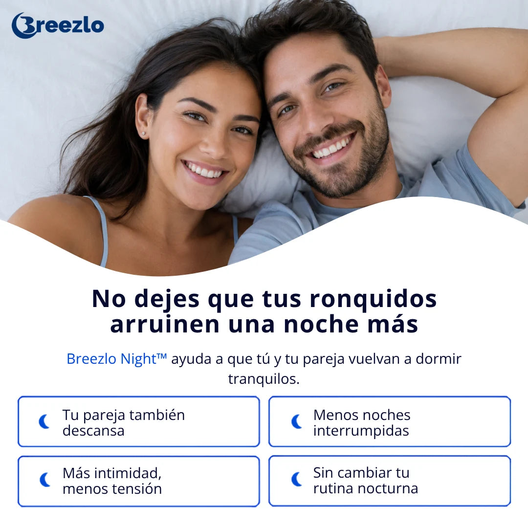 Breezlo Night™ Sistema Profesional Antirronquidos