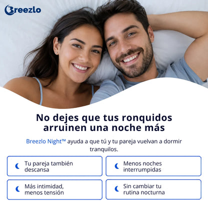 Breezlo Night™ Sistema Profesional Antirronquidos